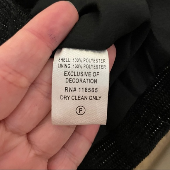 Indigo Moon Butterfly Embellished Sequins jacket - Picture 7 of 10